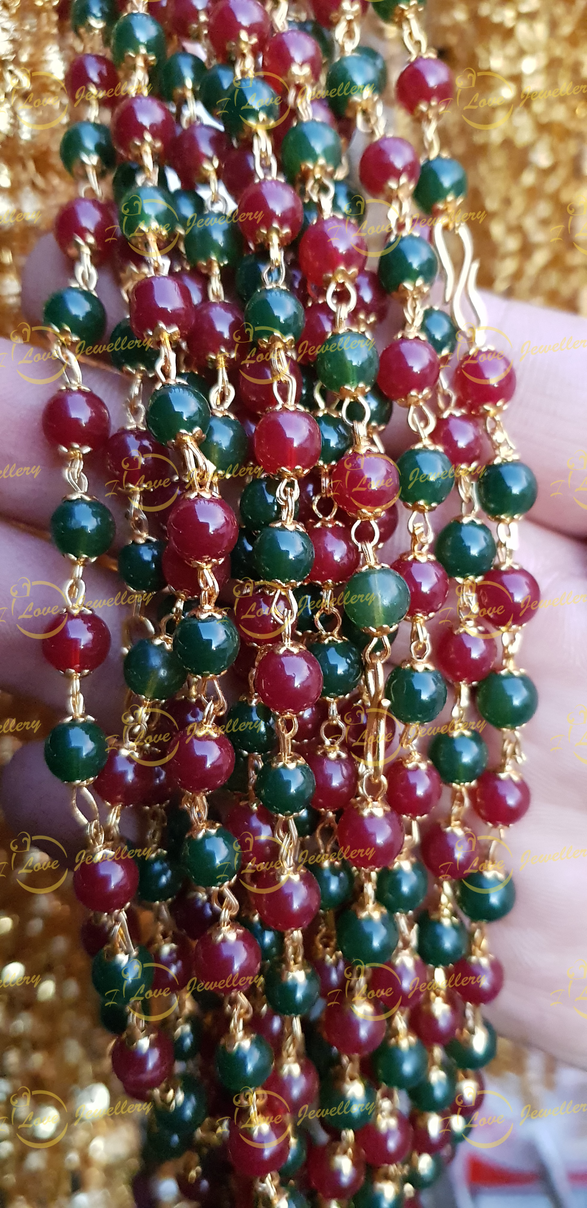Fashion chain- green maroon chain - golden chain - beaded chain -mehndi chain - golden chain - maroon chain - wholesale Pakistani jewellery - bespoke Pakistani jewellery - Pakistani wedding jewellery - Pakistani bridal jewellery