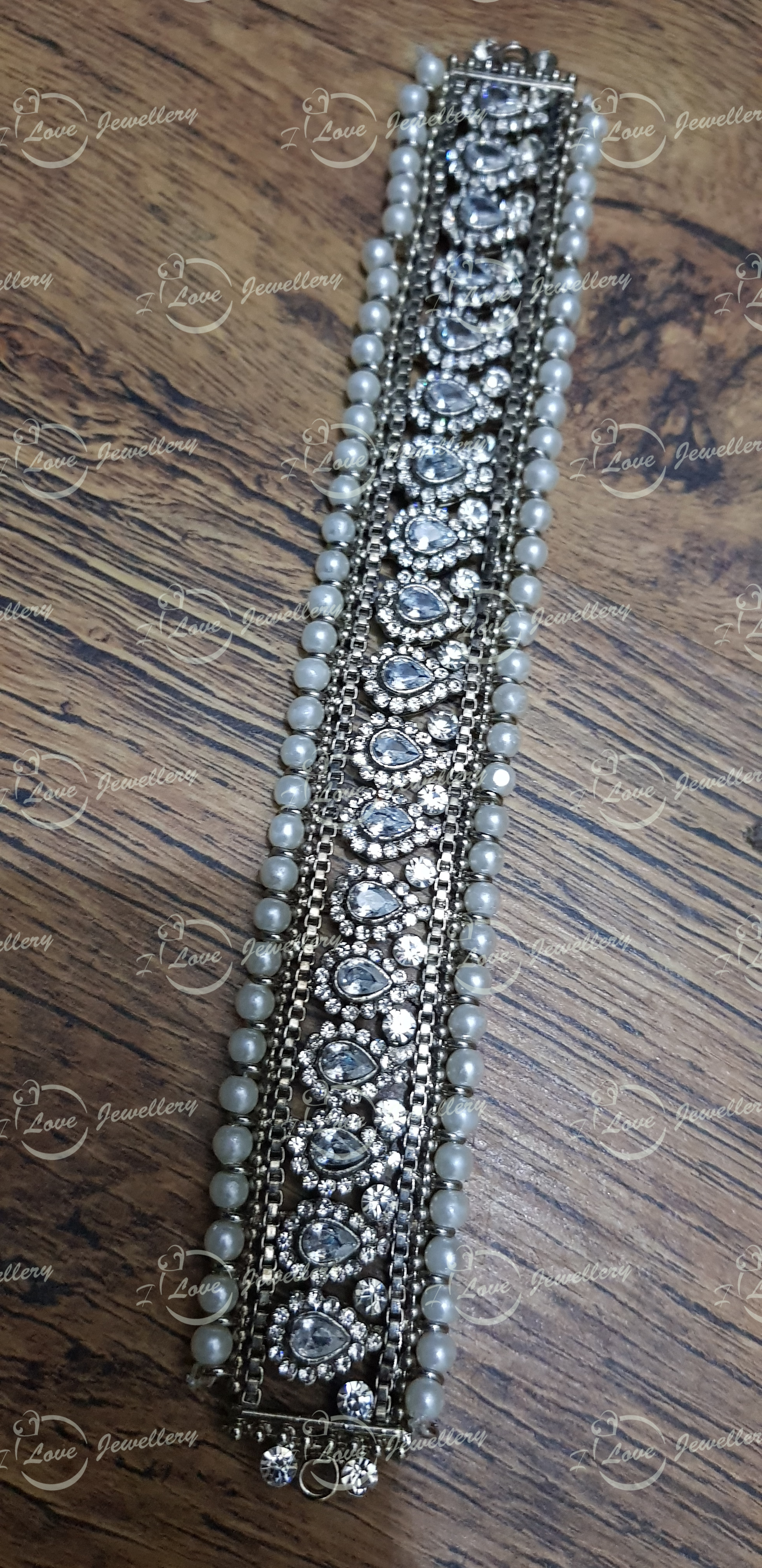 Pakistani choker - pearl choker - thin choker - silver choker - bridal chokers - wedding choker necklace - golden choker - wholesale Pakistani jewellery - bespoke Pakistani jewellery