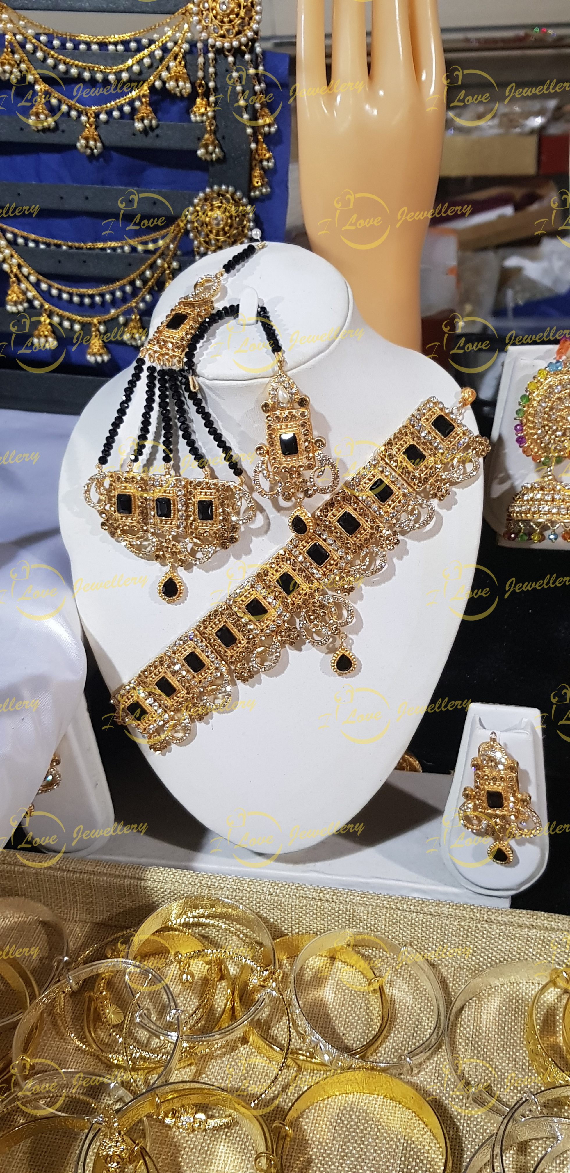 Pakistani choker - black choker - mehndi choker - bridal chokers - wedding choker necklace - golden choker - Champagne choker - pearl choker - wholesale Pakistani jewellery - bespoke Pakistani jewellery