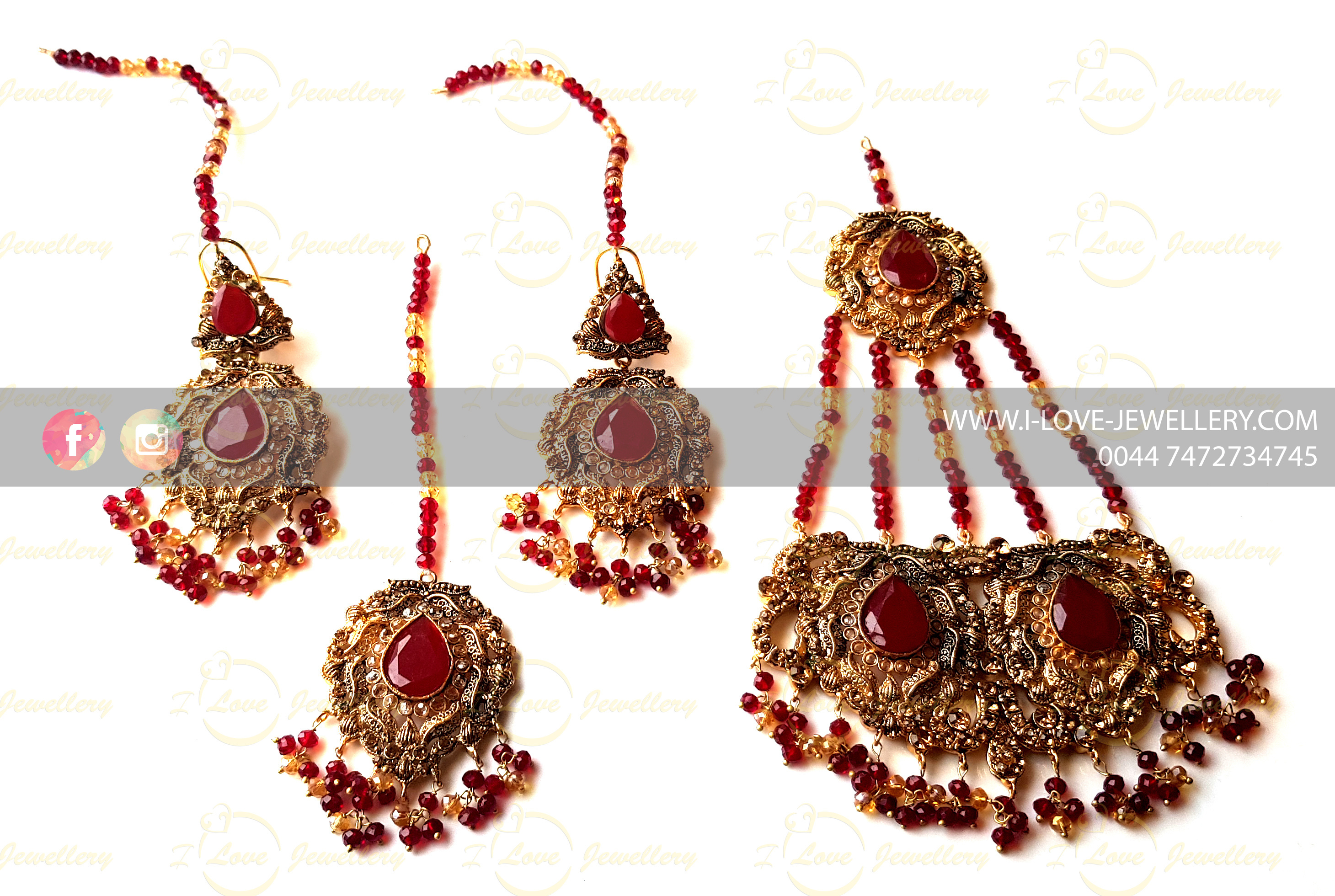 Pakistani choker - maroon choker - mehndi choker - bridal chokers - wedding choker necklace- golden choker - pearl choker - wholesale Pakistani jewellery - bespoke Pakistani jewellery
