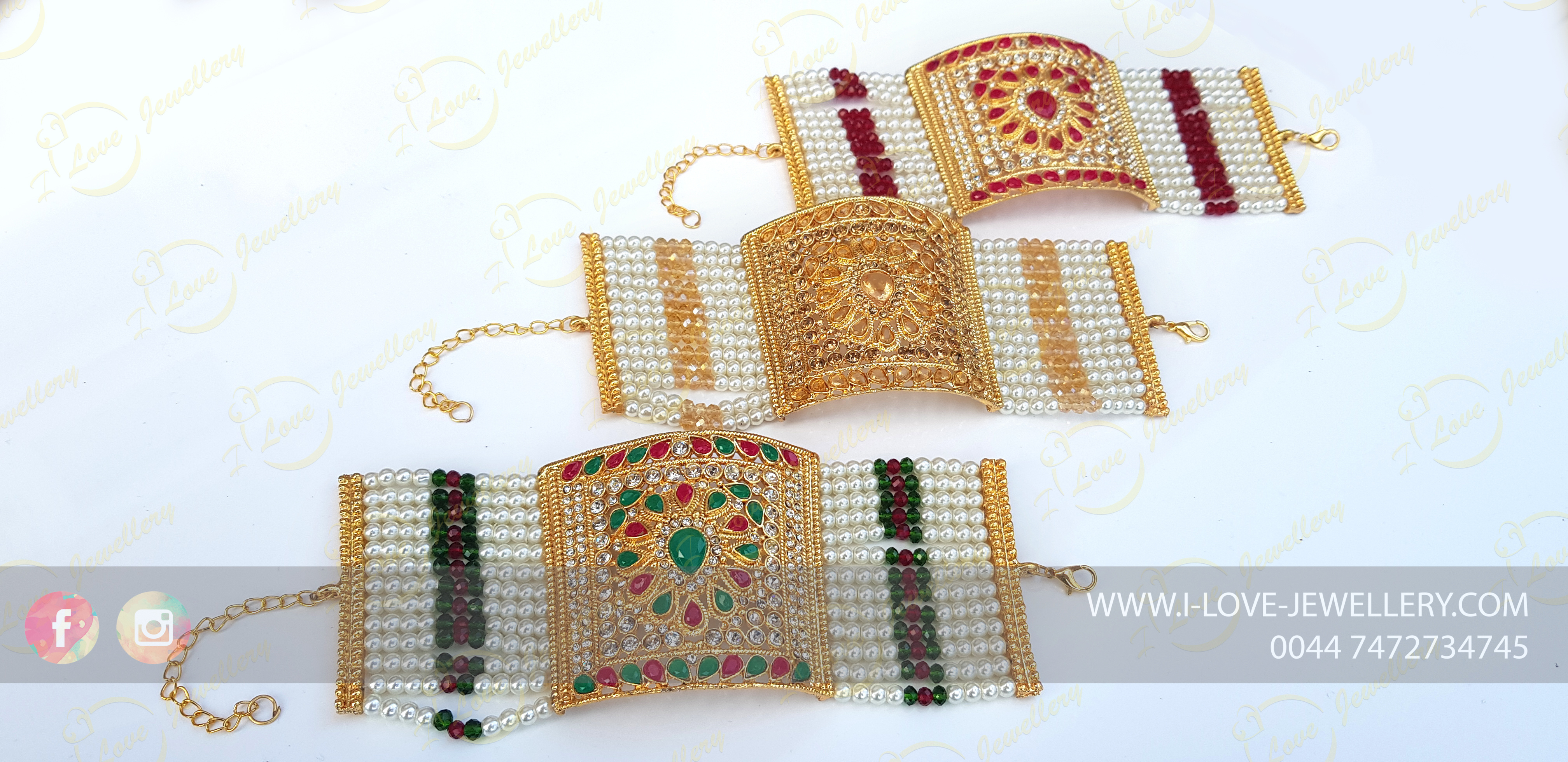 kalai bracelet - maroon kalai bracelet - wholesale Pakistani jewellery - bespoke Pakistani jewellery